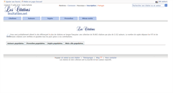 Desktop Screenshot of lescitations.net